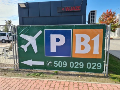 B1 Parking – parking przy lotnisku Kraków Balice, zdjęcie 4
