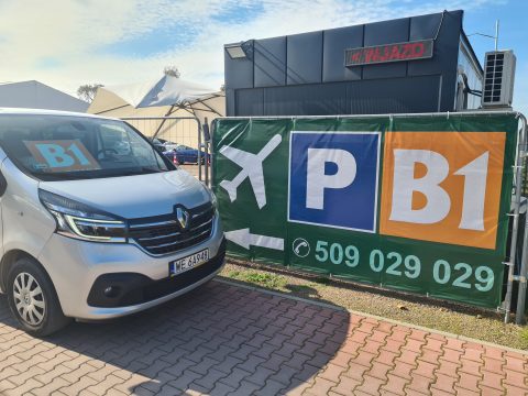 B1 Parking zadaszony – parking przy lotnisku Kraków Balice, zdjęcie 2