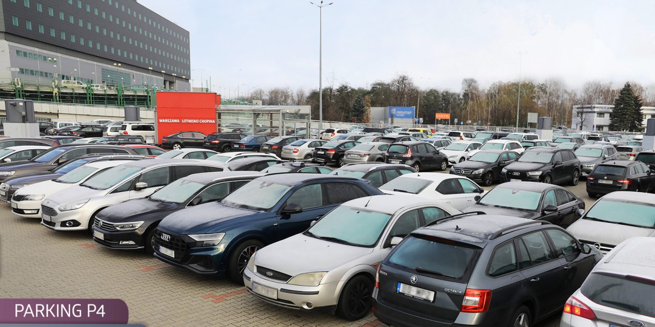 Oficjalny parking Lotnisko Chopina: P4 – parking przy lotnisku Warszawa Chopin