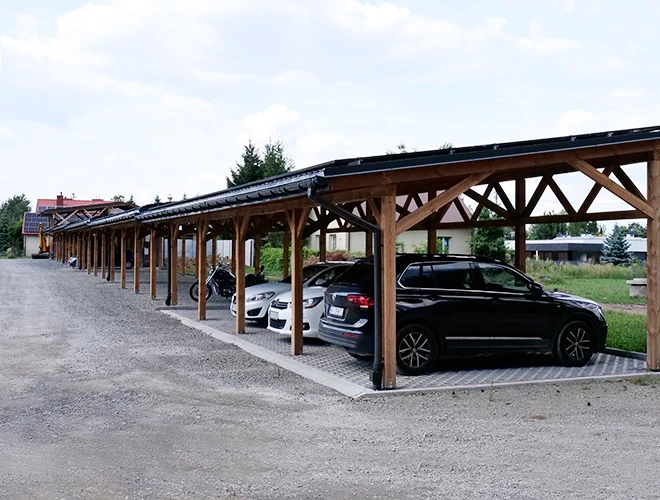 Parking Zielony Kompleks Dwór Ostoya – parking przy lotnisku Rzeszów Jasionka