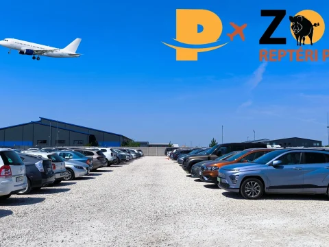 Parking ZOKA Reptéri Parkoló – parking przy lotnisku Budapeszt, zdjęcie 4