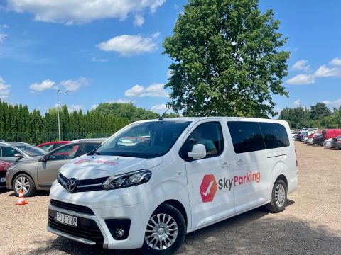 Sky Parking – parking przy lotnisku Kraków Balice, zdjęcie 3