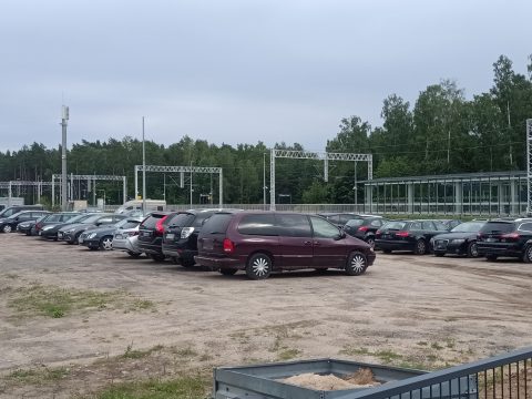 Smart parking – parking przy lotnisku Gdańsk, zdjęcie 3